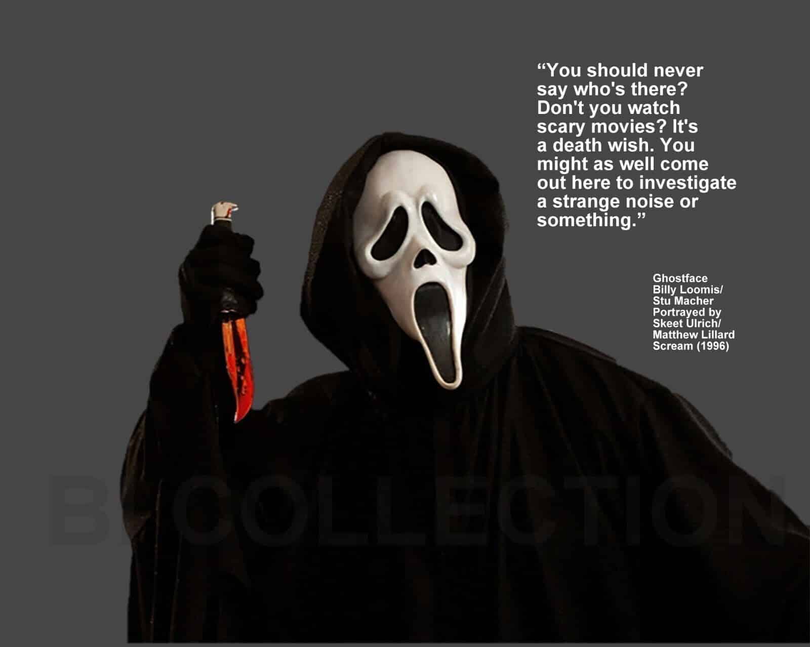 best ghostface quotes