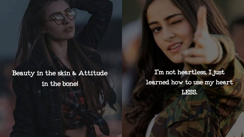 best girl attitude quotes