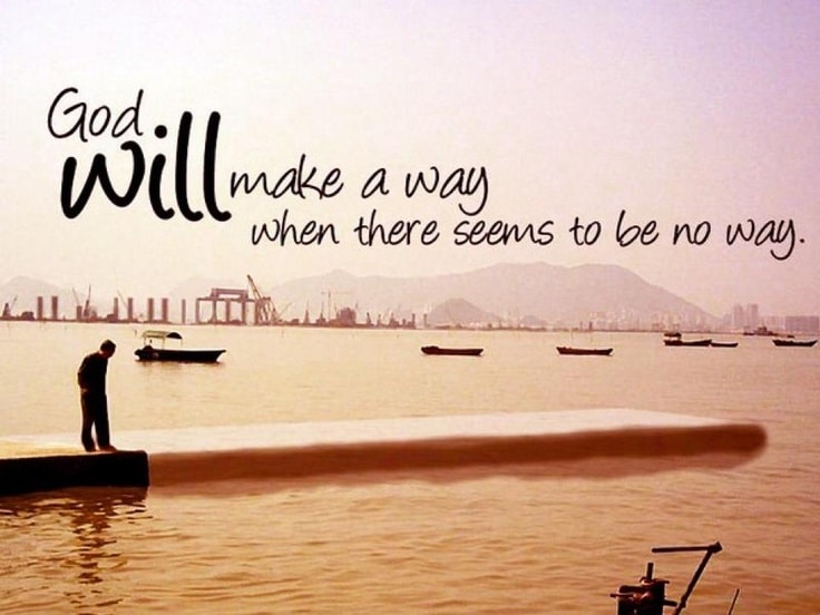 best god make a way quotes