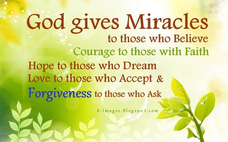 best god miracle quotes