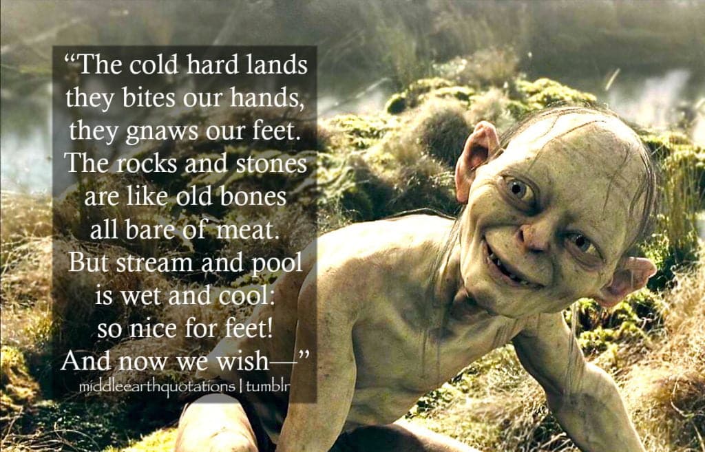 best gollum quotes hobbit
