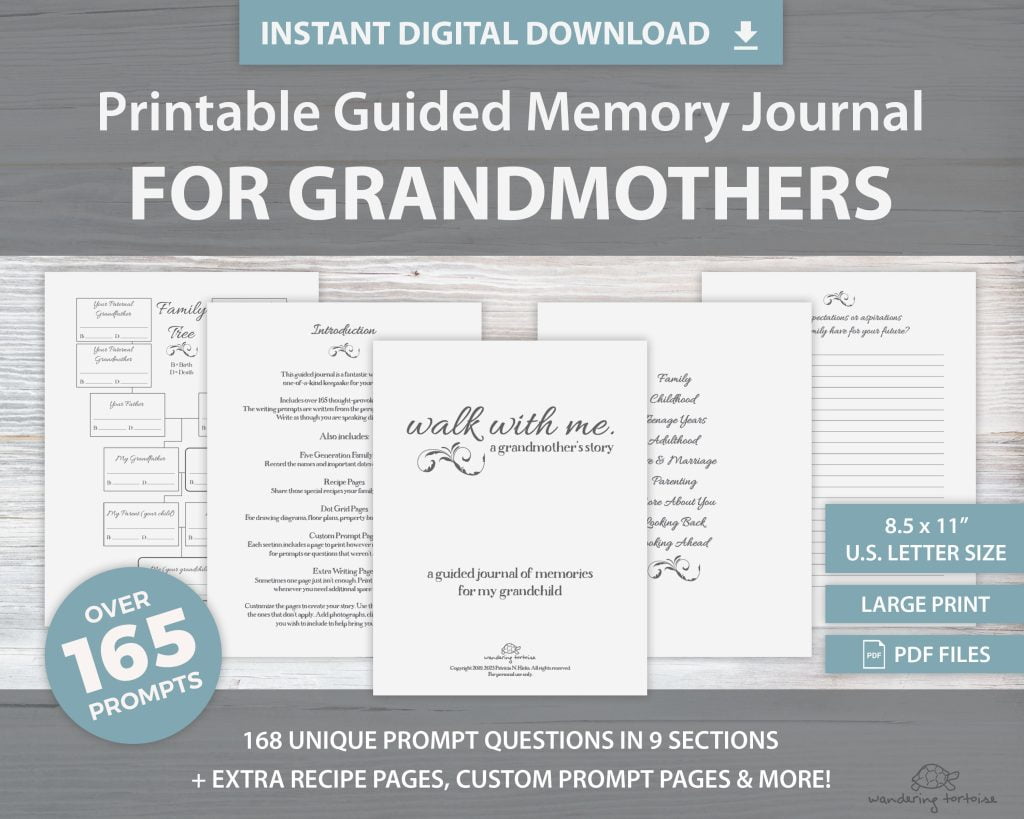 best grandparents memory book questions scaled