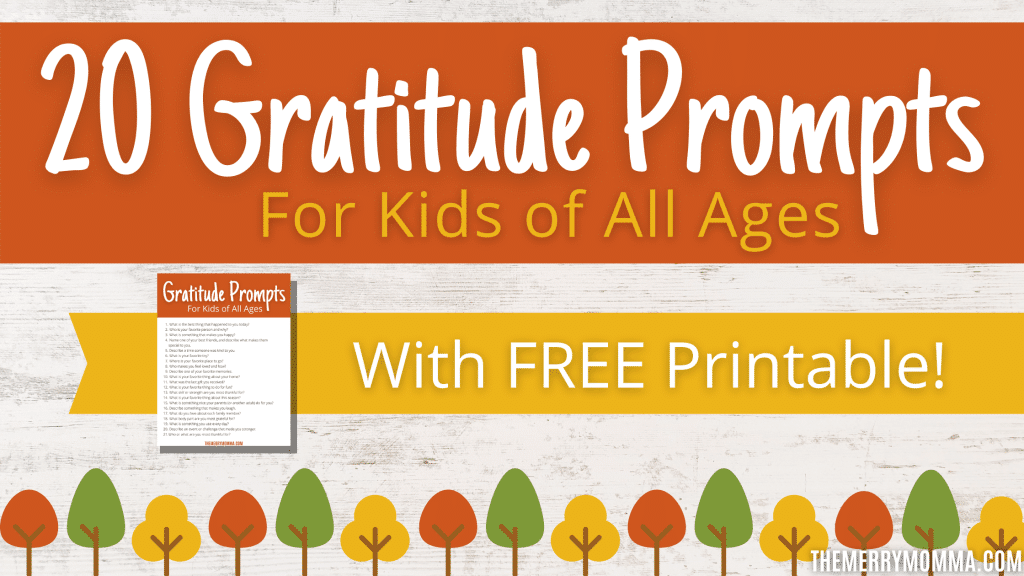 best gratitude questions for kids