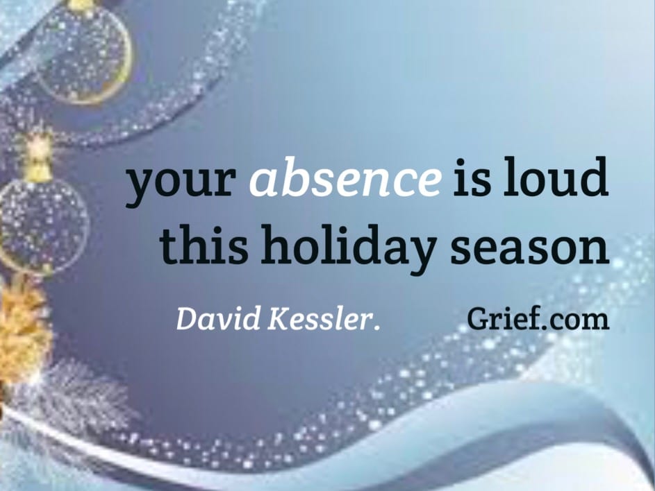 best grieving during the holidays quotes