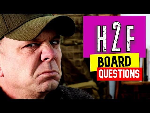 best h2f board questions