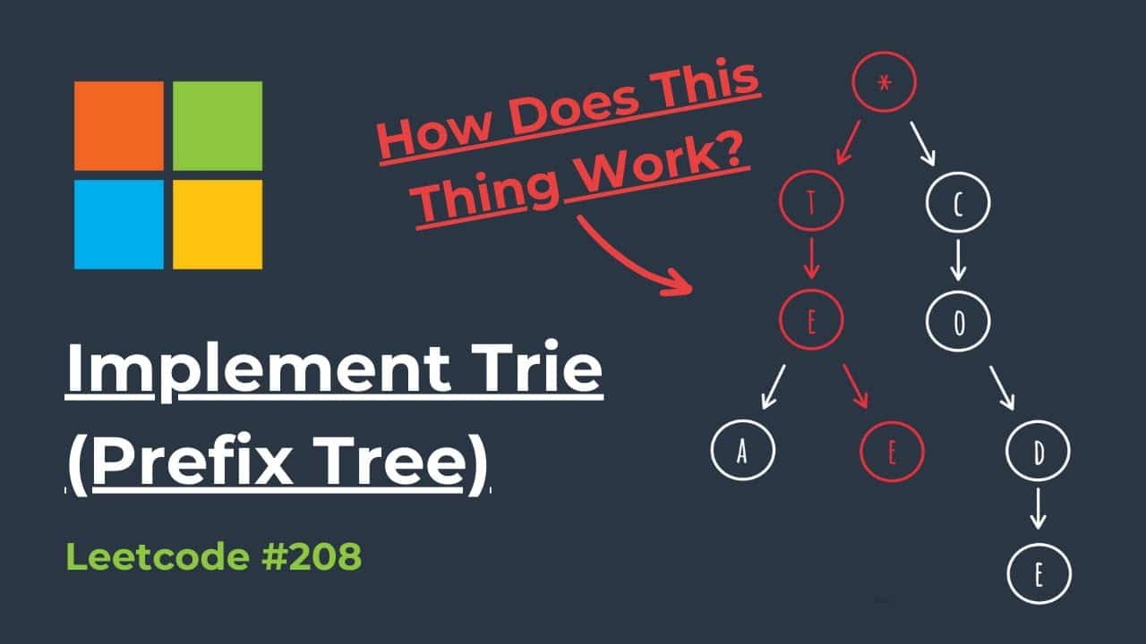 best hackernoon how to implement trie prefix tree blind 75 leetcode questions