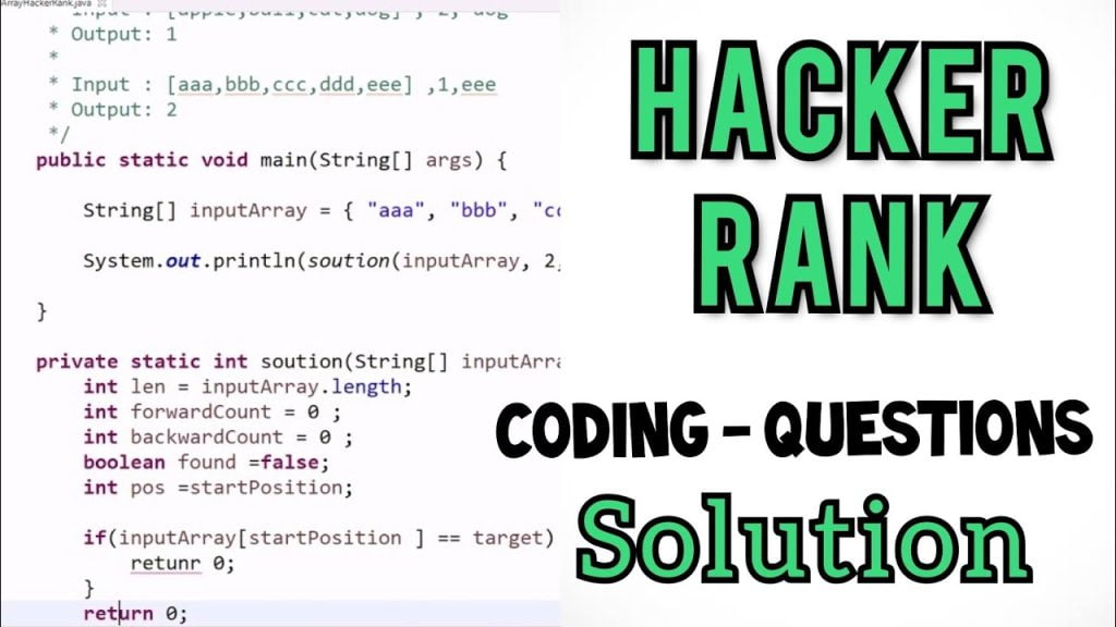 best hackerrank java questions and answers