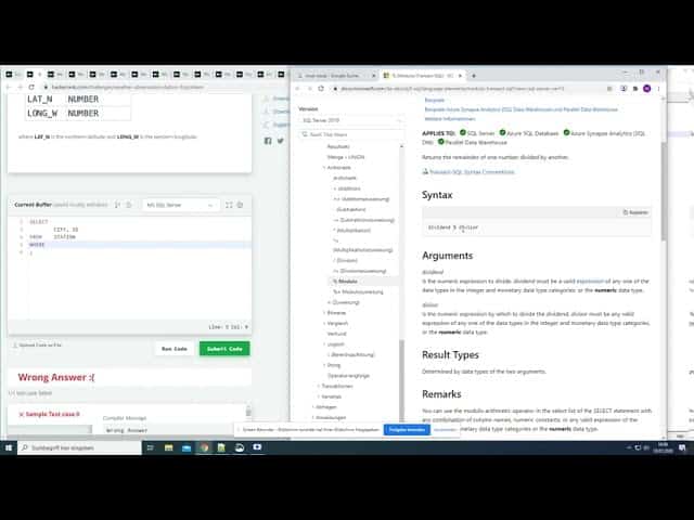 best hackerrank sql questions