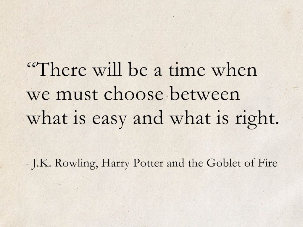 best harry potter and the goblet of fire quotes and page numbers