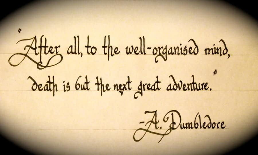 best harry potter death quotes