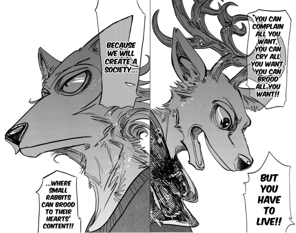 best haru beastars quotes