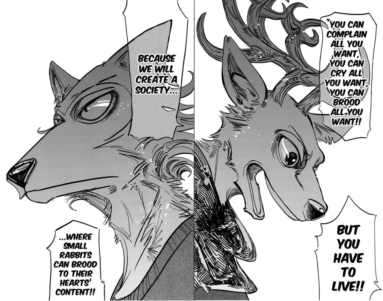 best haru beastars quotes