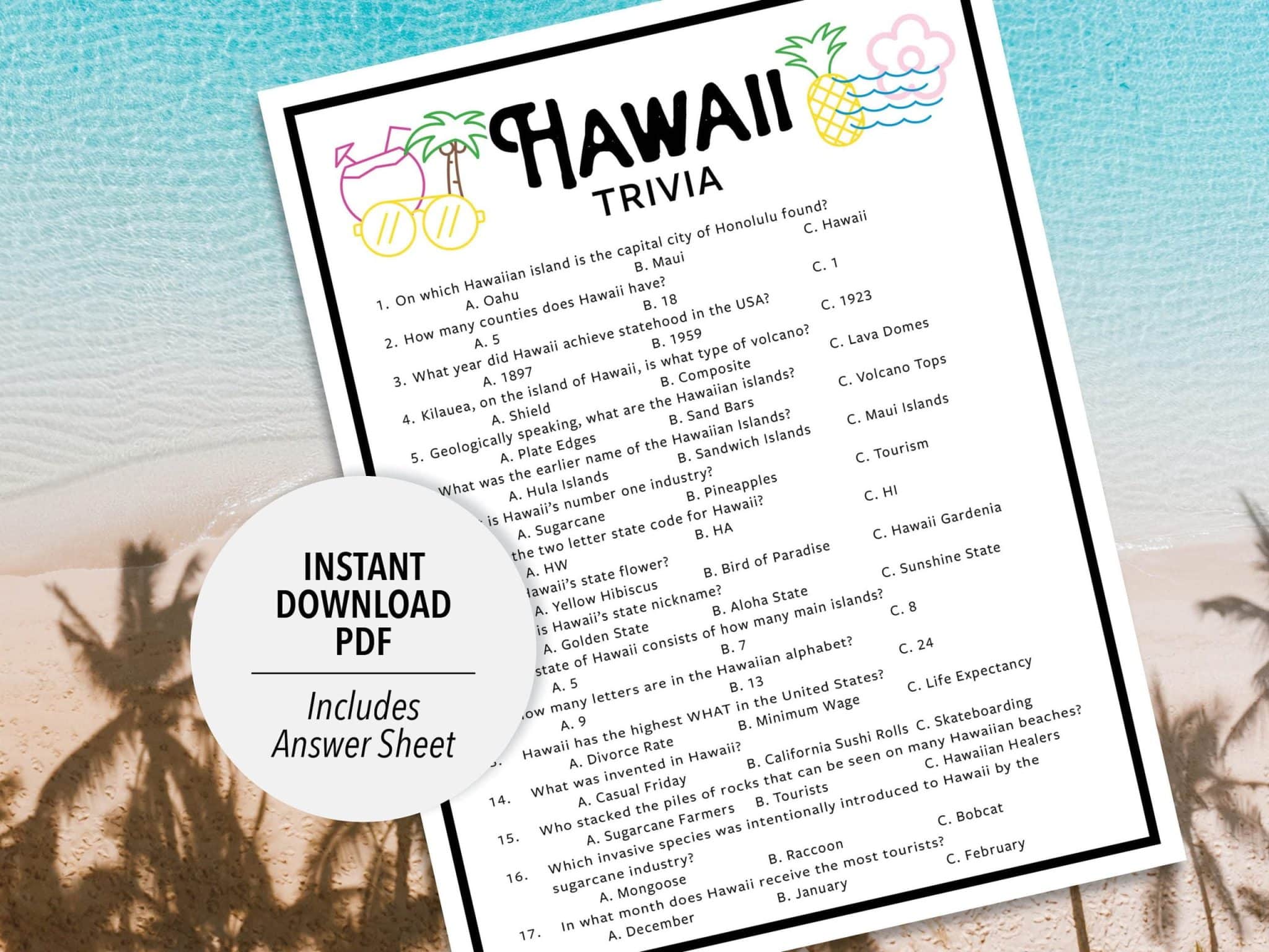 best hawaii trivia questions scaled