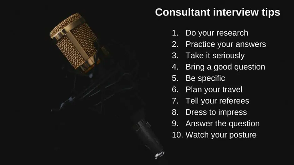best healthcare consultant interview questions