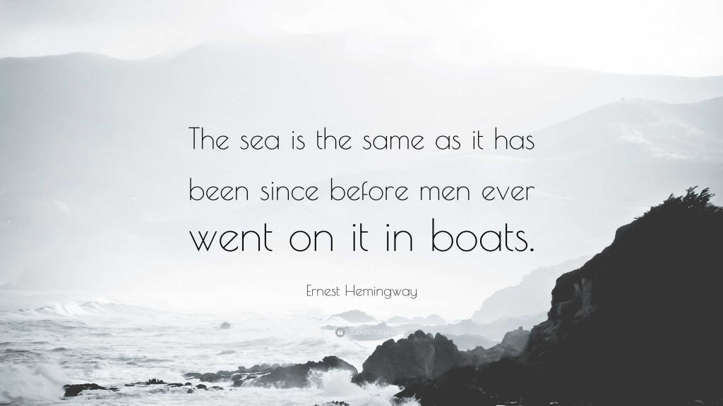 best hemingway quotes about the sea scaled
