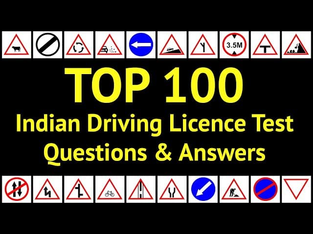 best hindi driving test questions