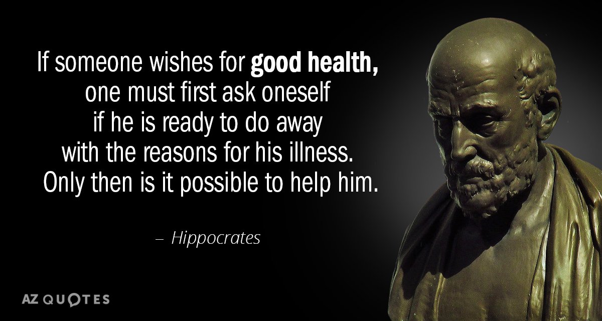 best hippocrates gut health quotes