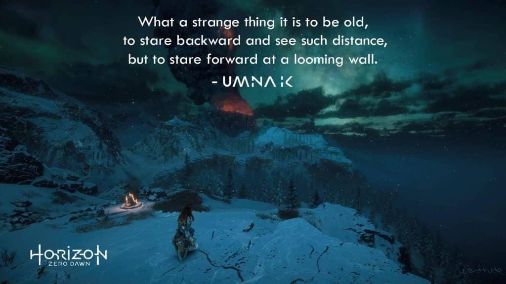 best horizon zero dawn quotes