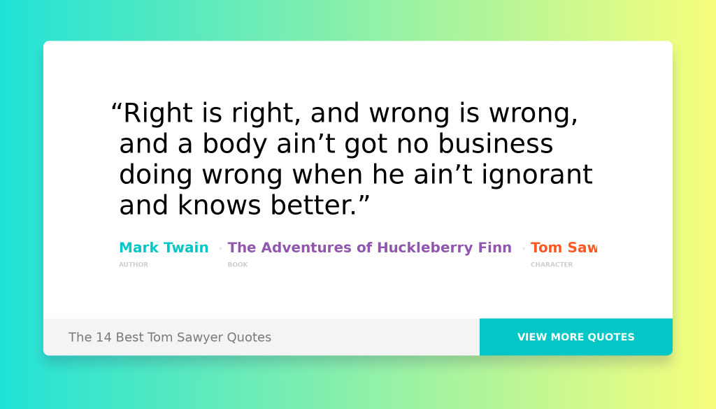best huckleberry finn quotes