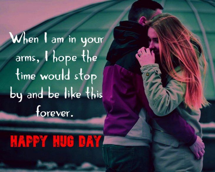 best hug quotes for her