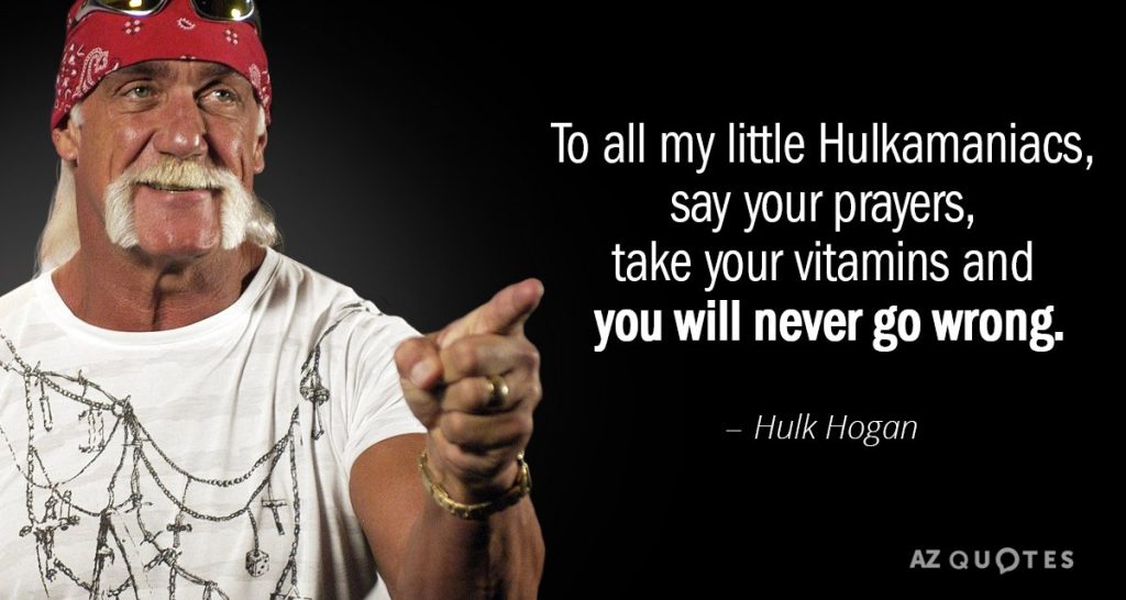 best hulk hogan funny quotes