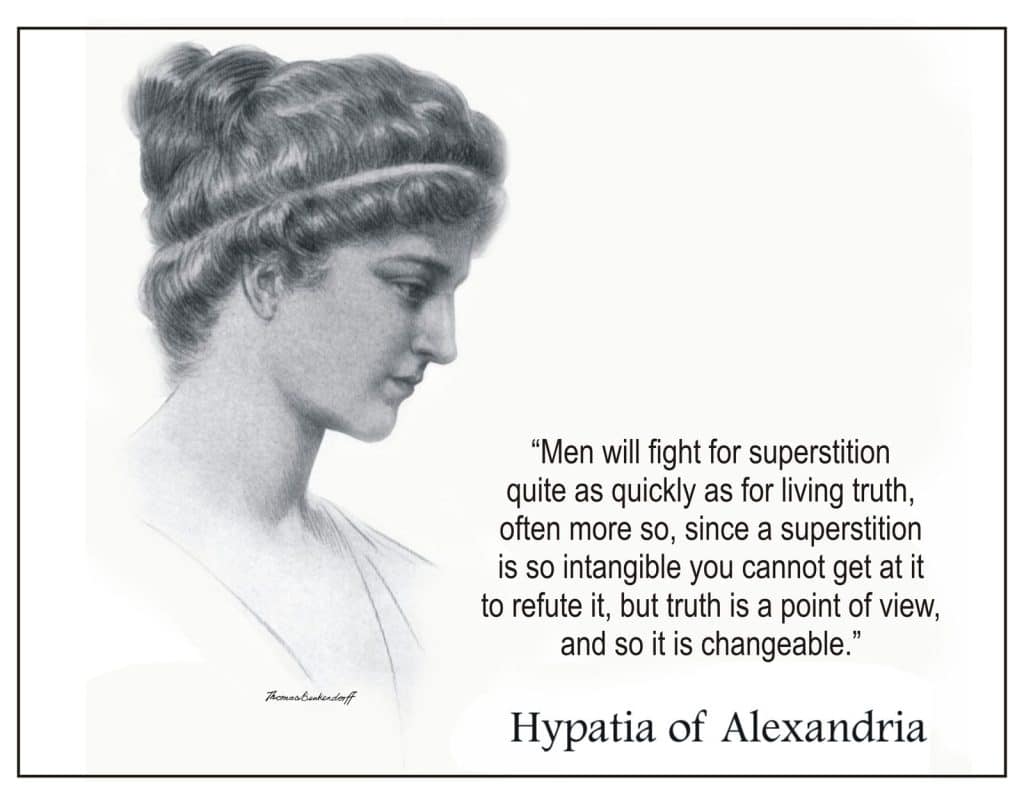 best hypatia of alexandria quotes