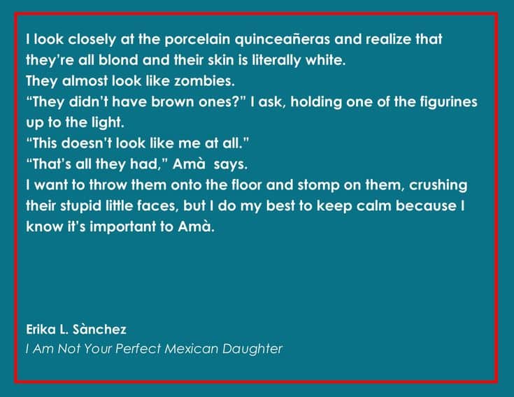 best i am not your perfect mexican daughter quotes and page numbers