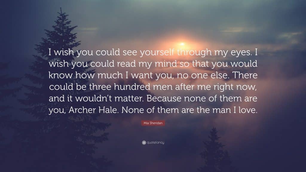 best i wish you could see yourself through my eyes quotes scaled