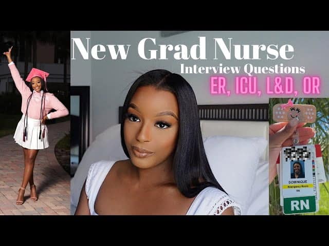 best icu new grad interview questions