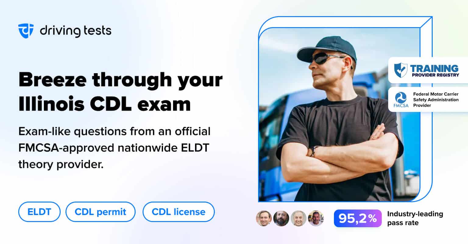 best illinois cdl test questions