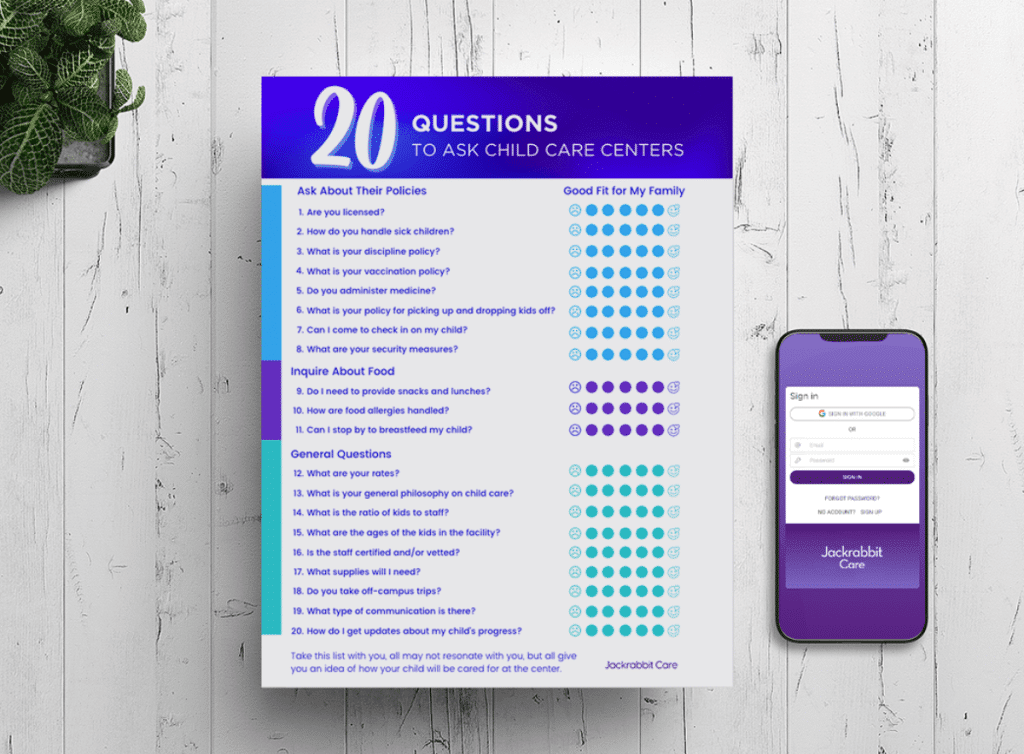best infant daycare questions