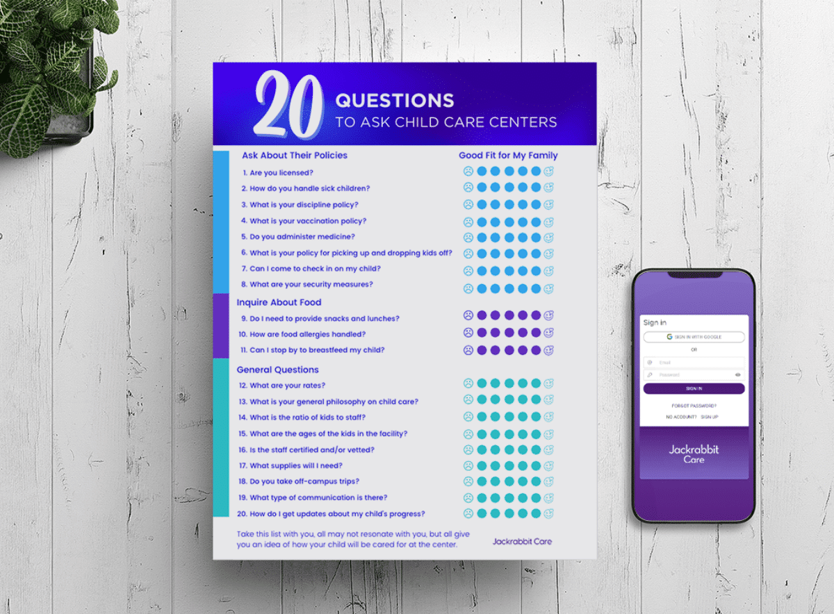 best infant daycare questions
