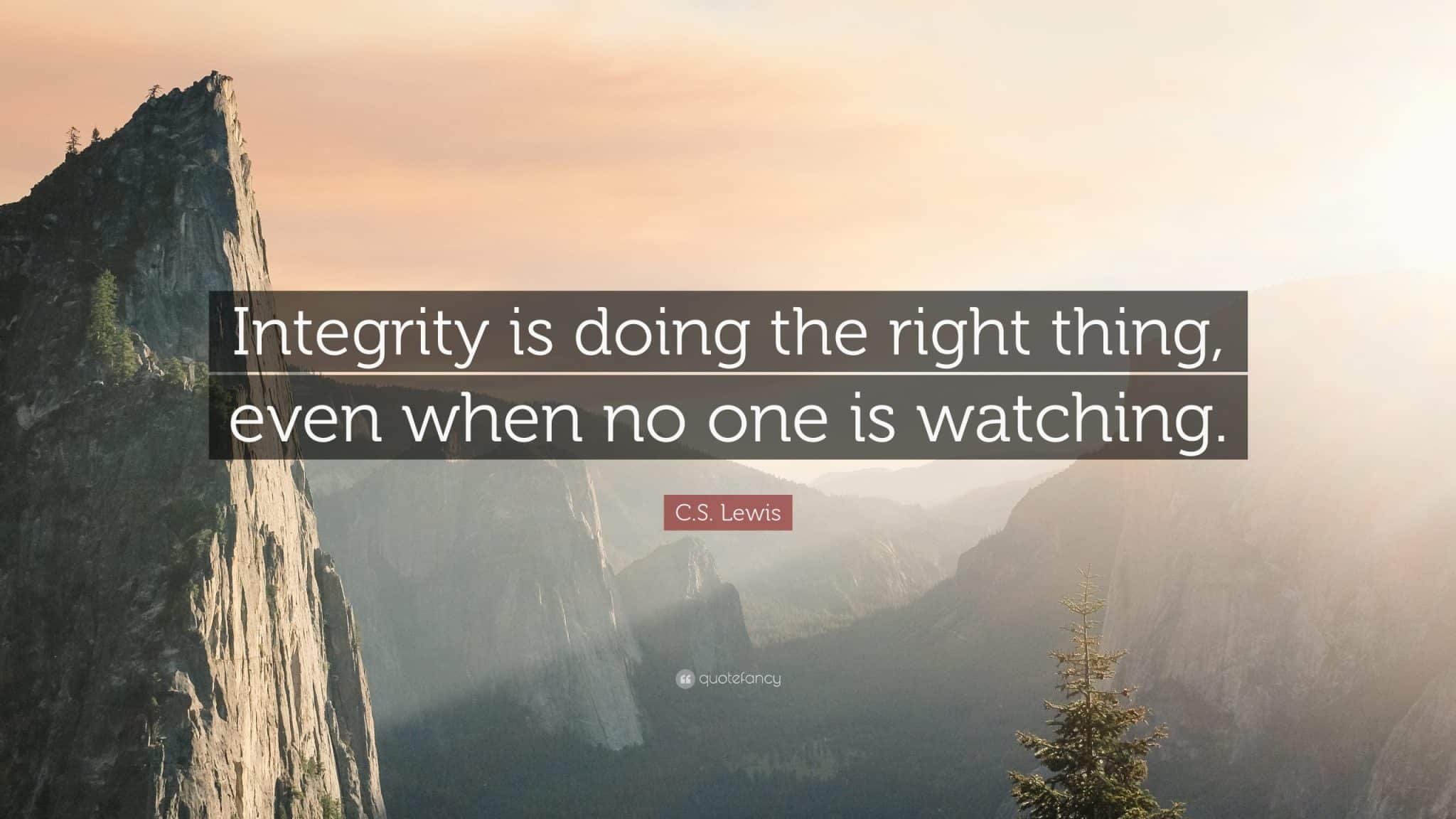 best integrity quotes doing the right thing scaled