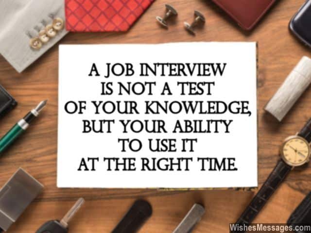 best interview motivational quotes