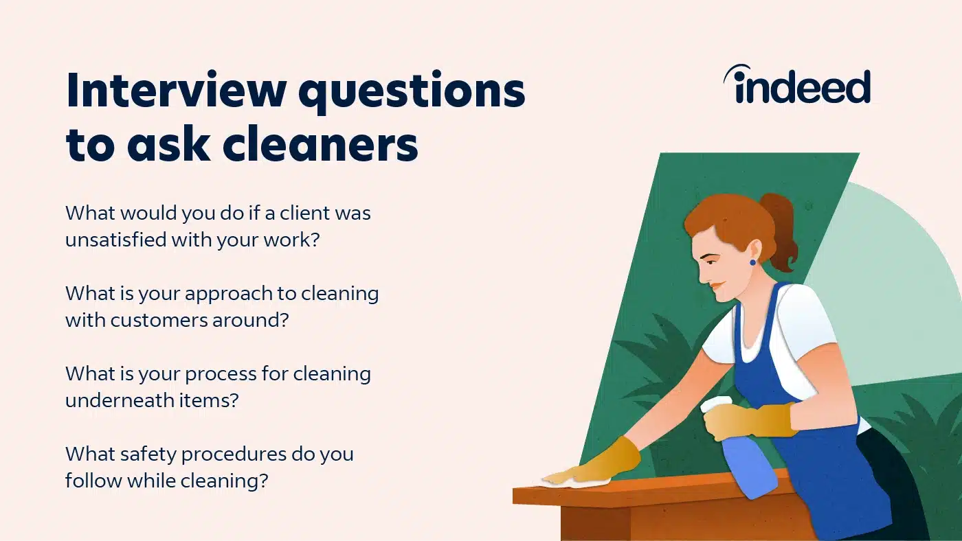 best interview questions cleaner