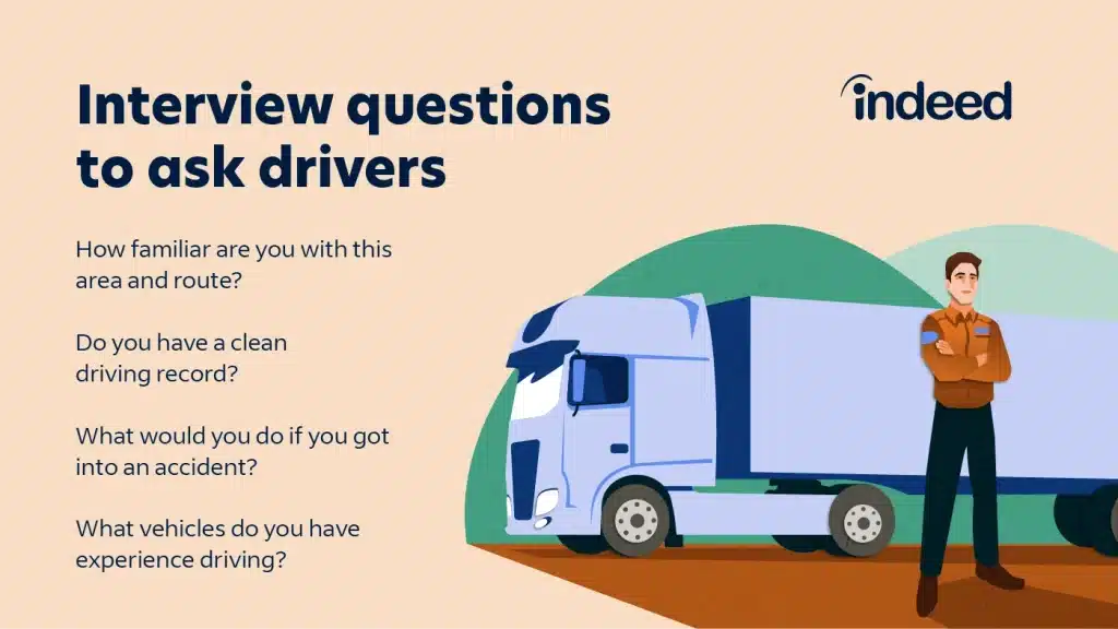 best interview questions for driver
