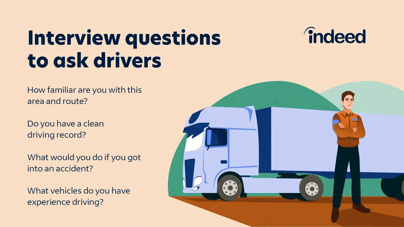 best interview questions for driver