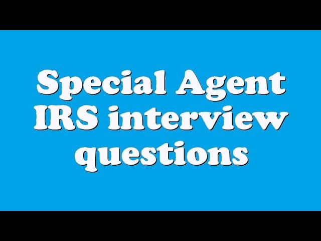 best irs interview questions