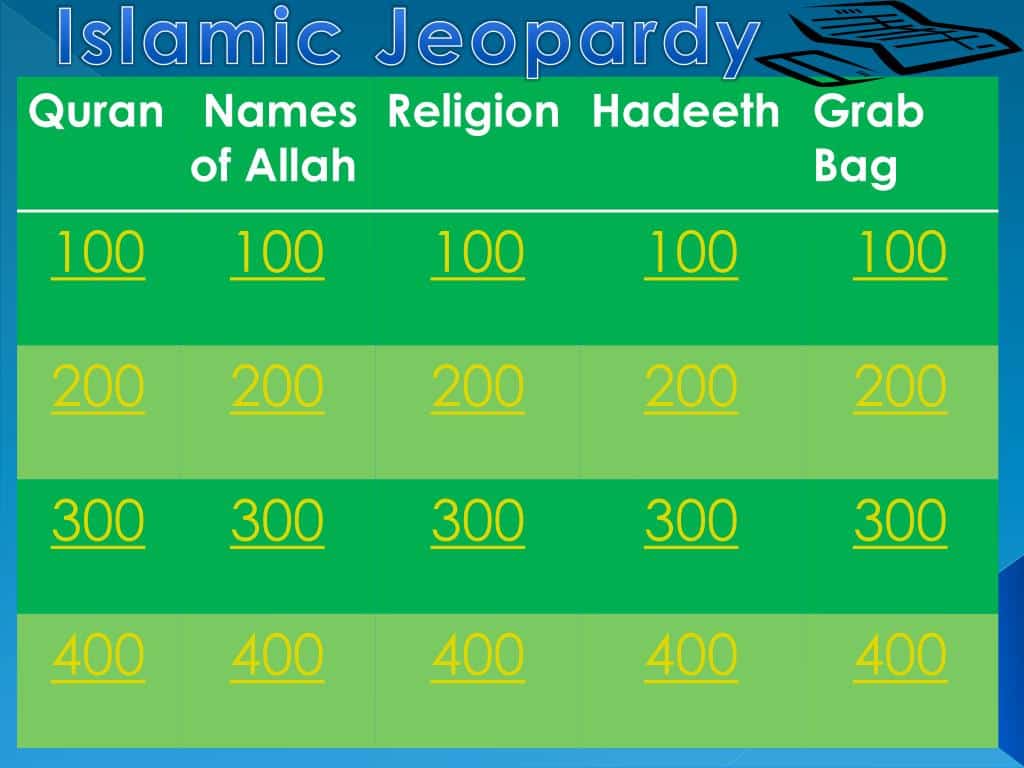 best islamic jeopardy questions