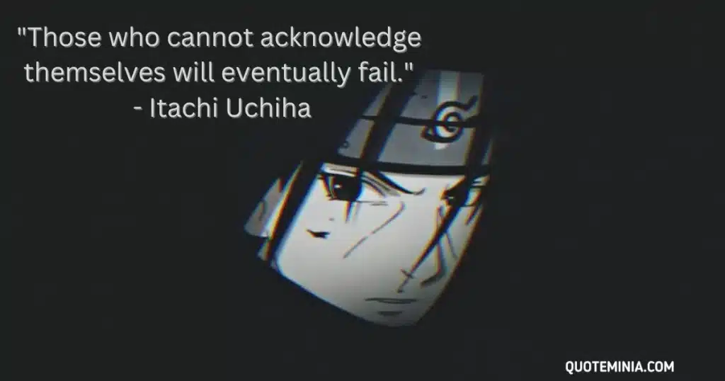 best itachi uchiha quotes