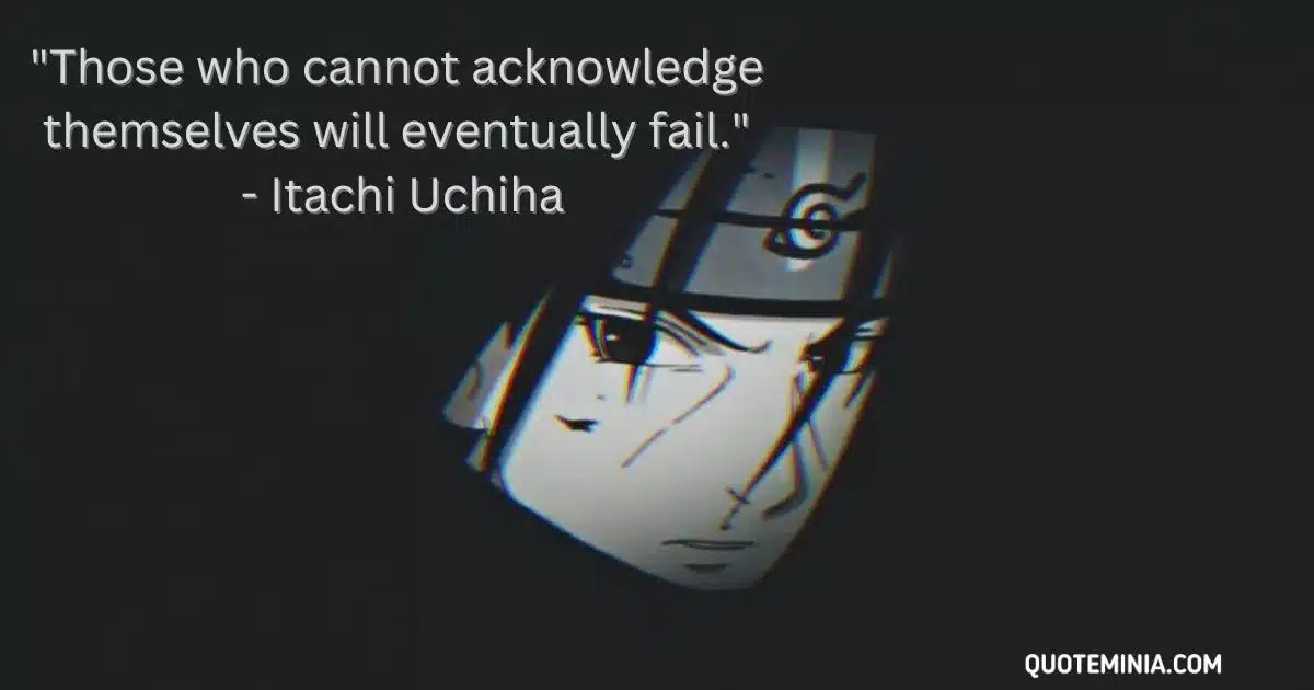best itachi uchiha quotes