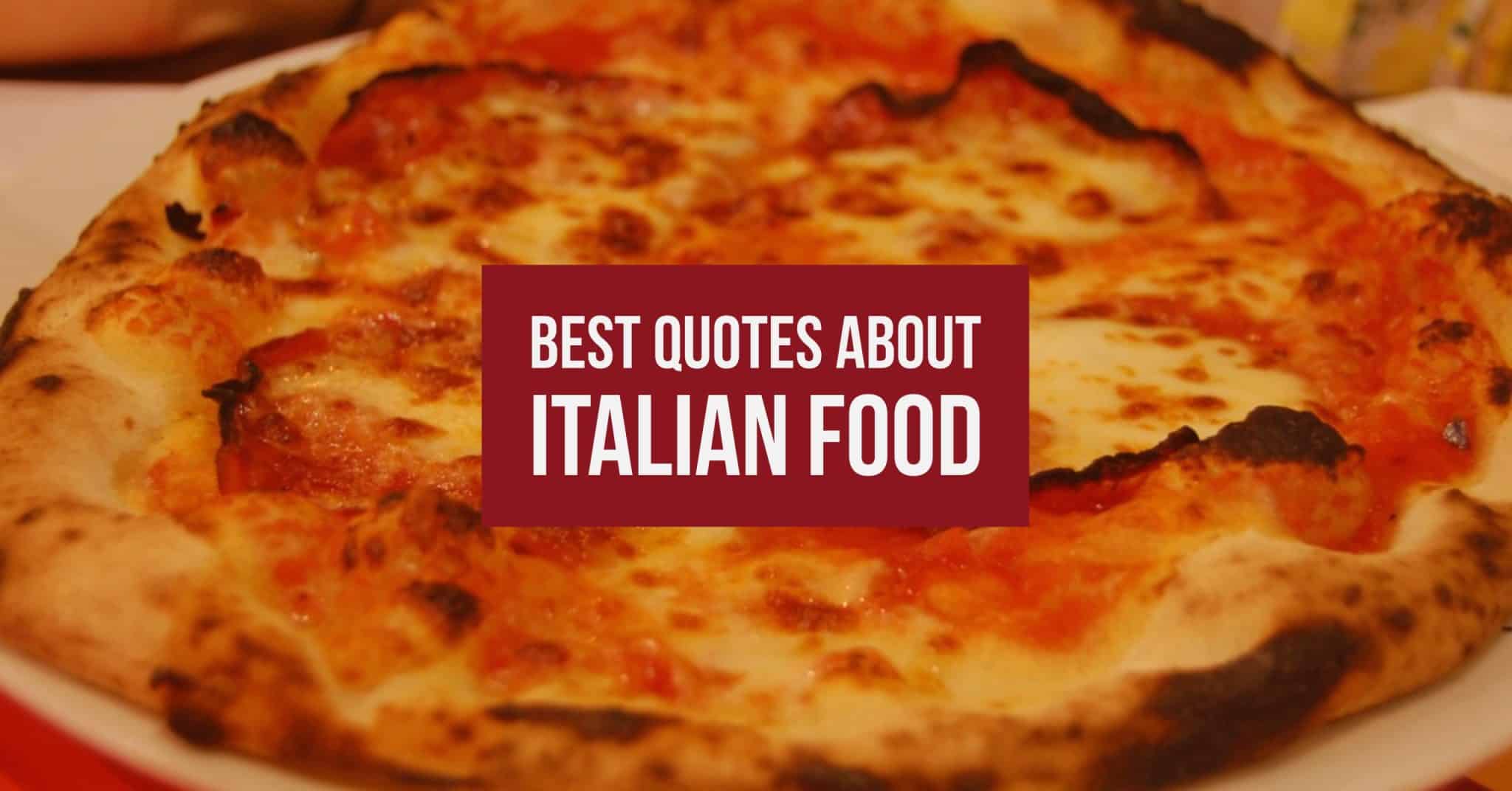 best italian food quotes