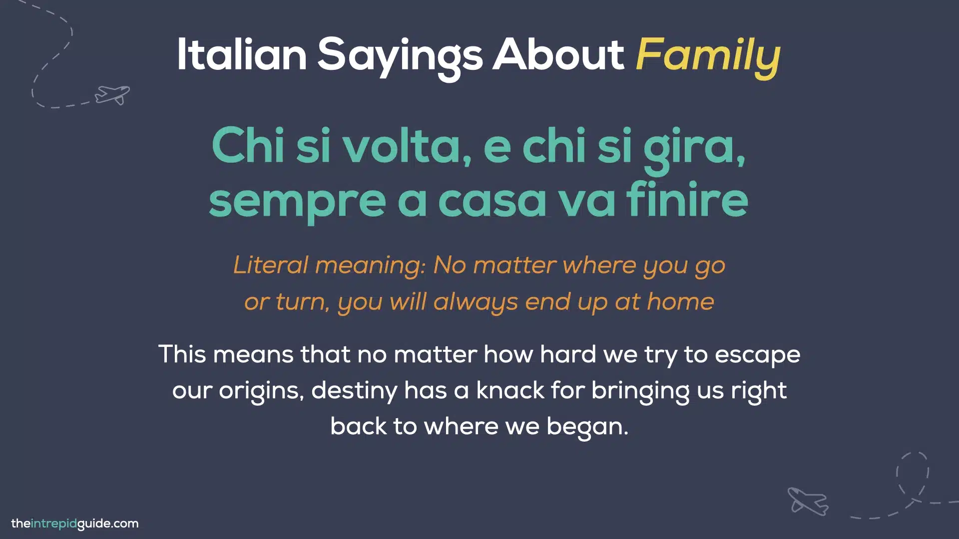 best italian quotes in english