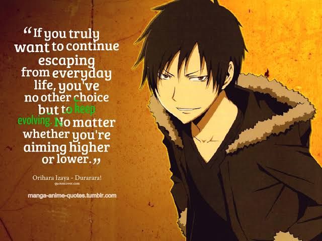 best izaya quotes