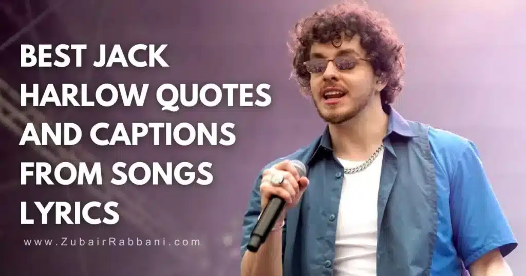 best jack harlow quotes for instagram