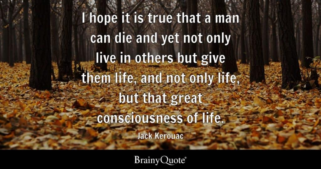 best jack kerouac death quotes