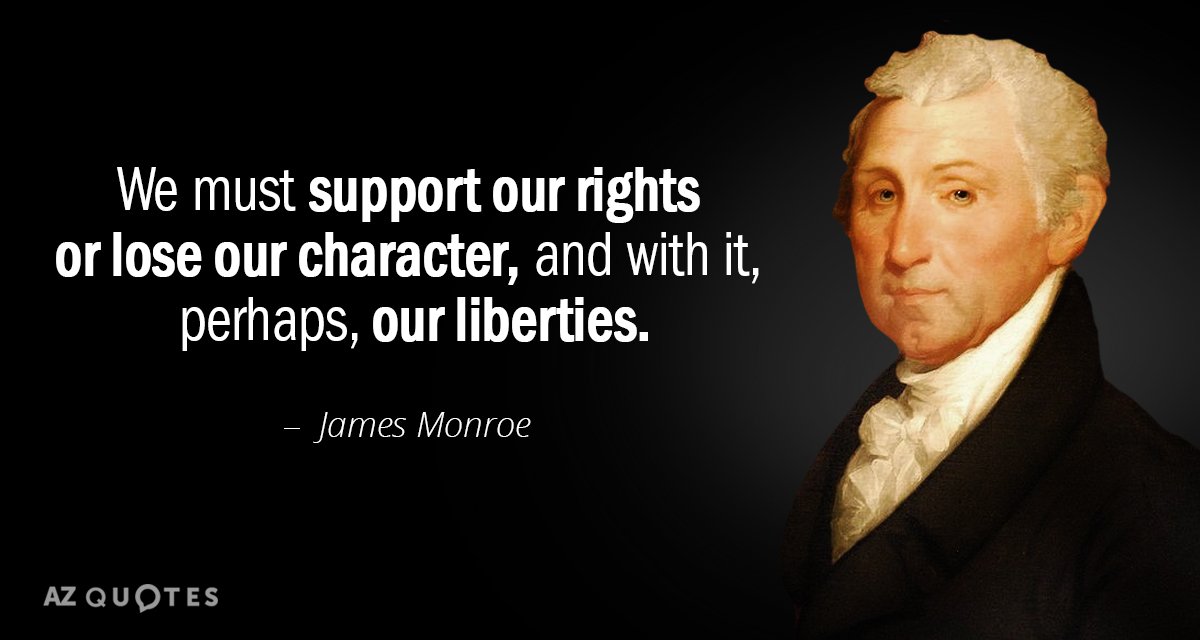 best james monroe quotes