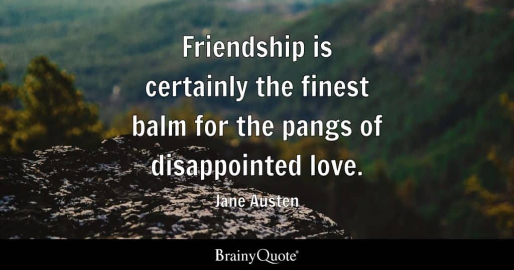 best jane austen quotes about friendship