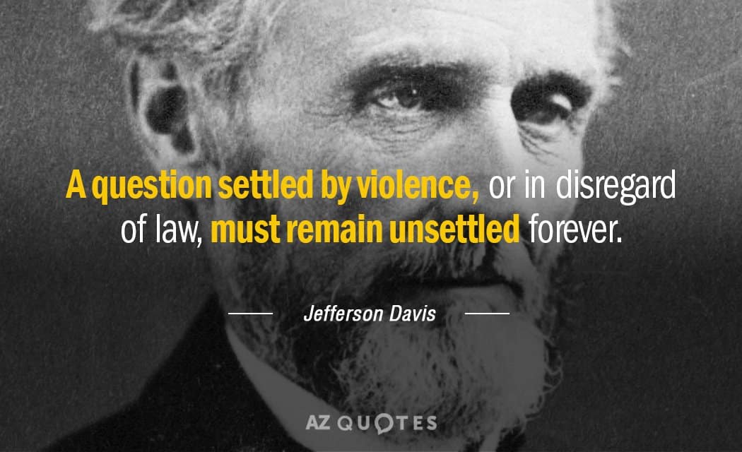 best jefferson davis quotes