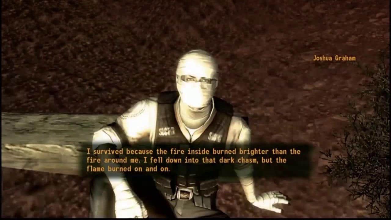 best joshua graham quotes light in the darkness